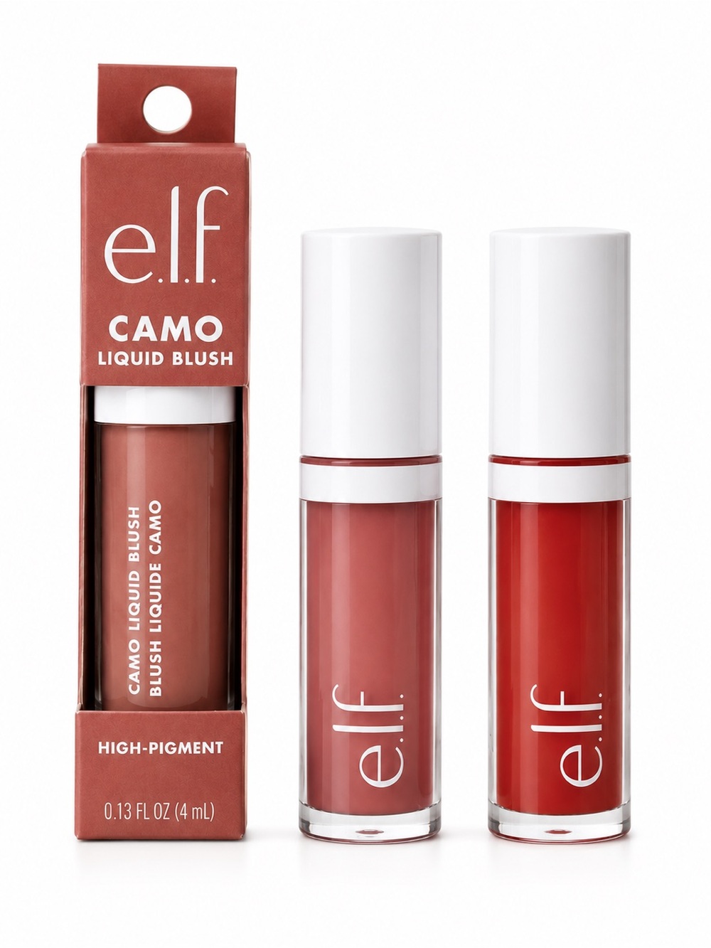 Lot of 3 elf Camo Liquid Blush Gorg Orange, Dusty Rose, Peach Perfect